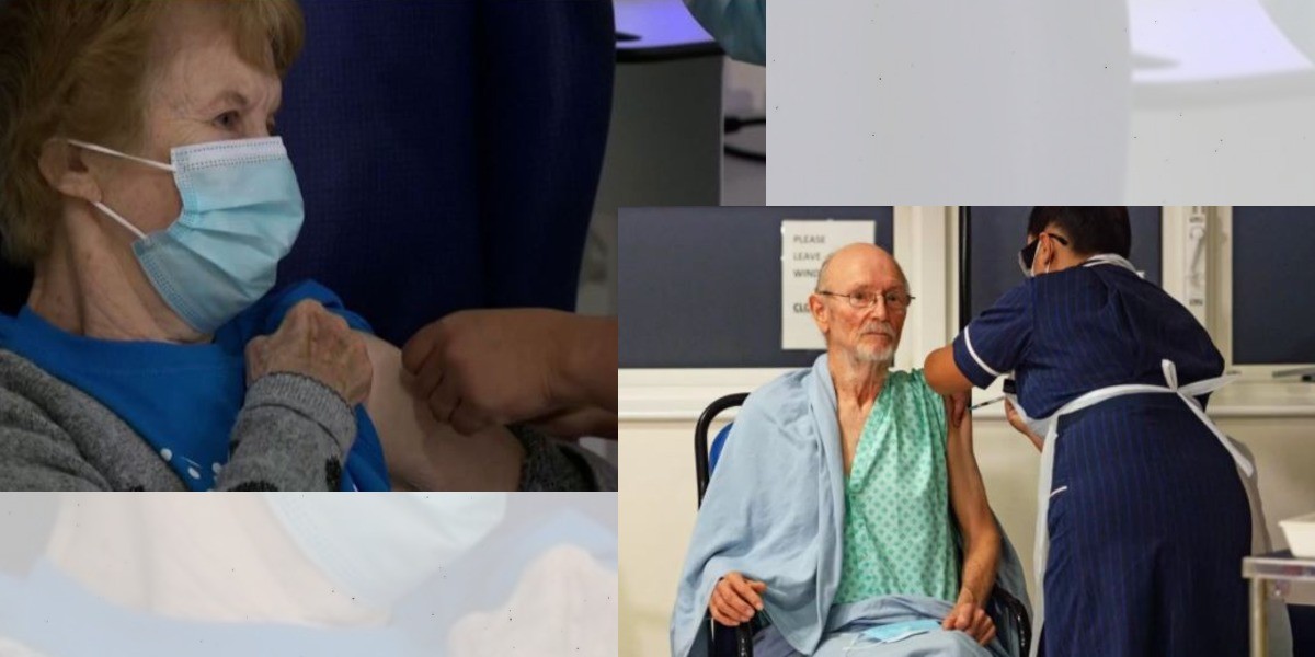 Margaret Keenan y William Shakespeare, los primeros en ser vacunados