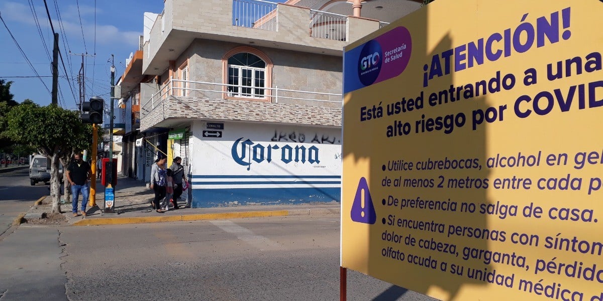 Colonia San Miguel, arriba en el Covímetro leonés