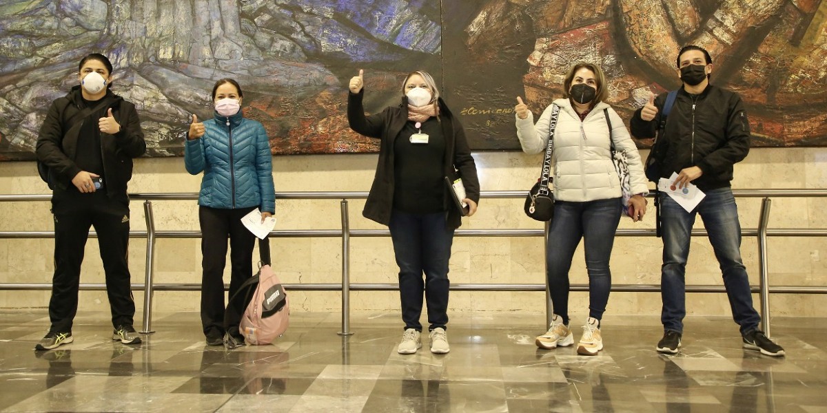 Viaja personal de salud de Guanajuato a CDMX para apoyar contra el COVID-19