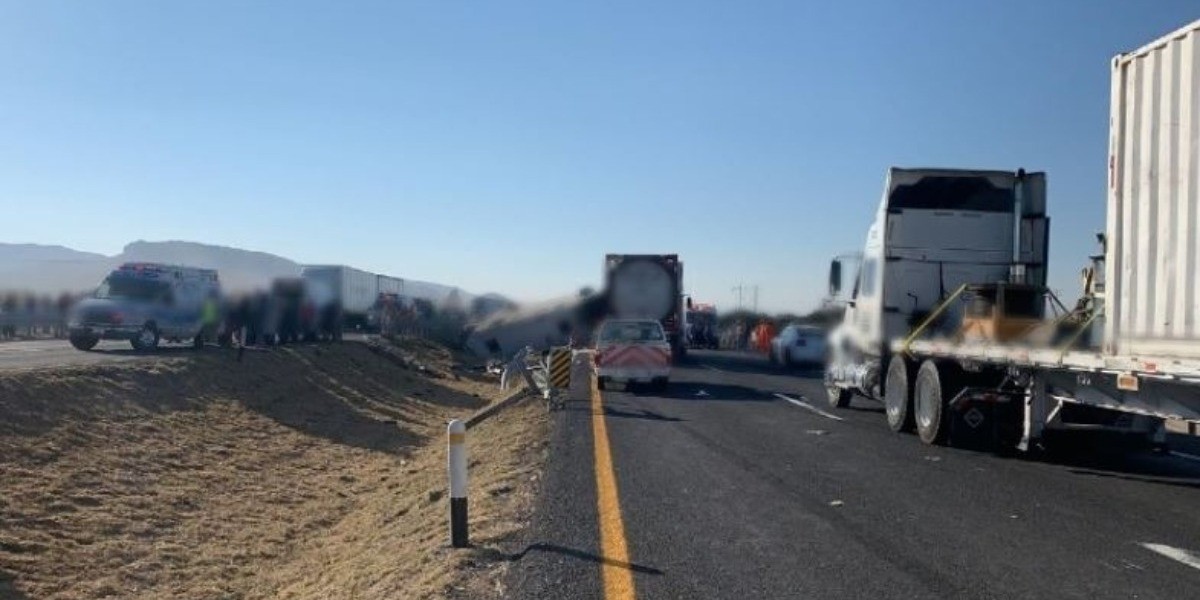 #VIDEO | Choque en la Federal 57 deja 2 muertos y 26 heridos
