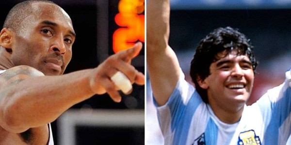 Muertes de Maradona y Kobe, fuerte golpe para el deporte