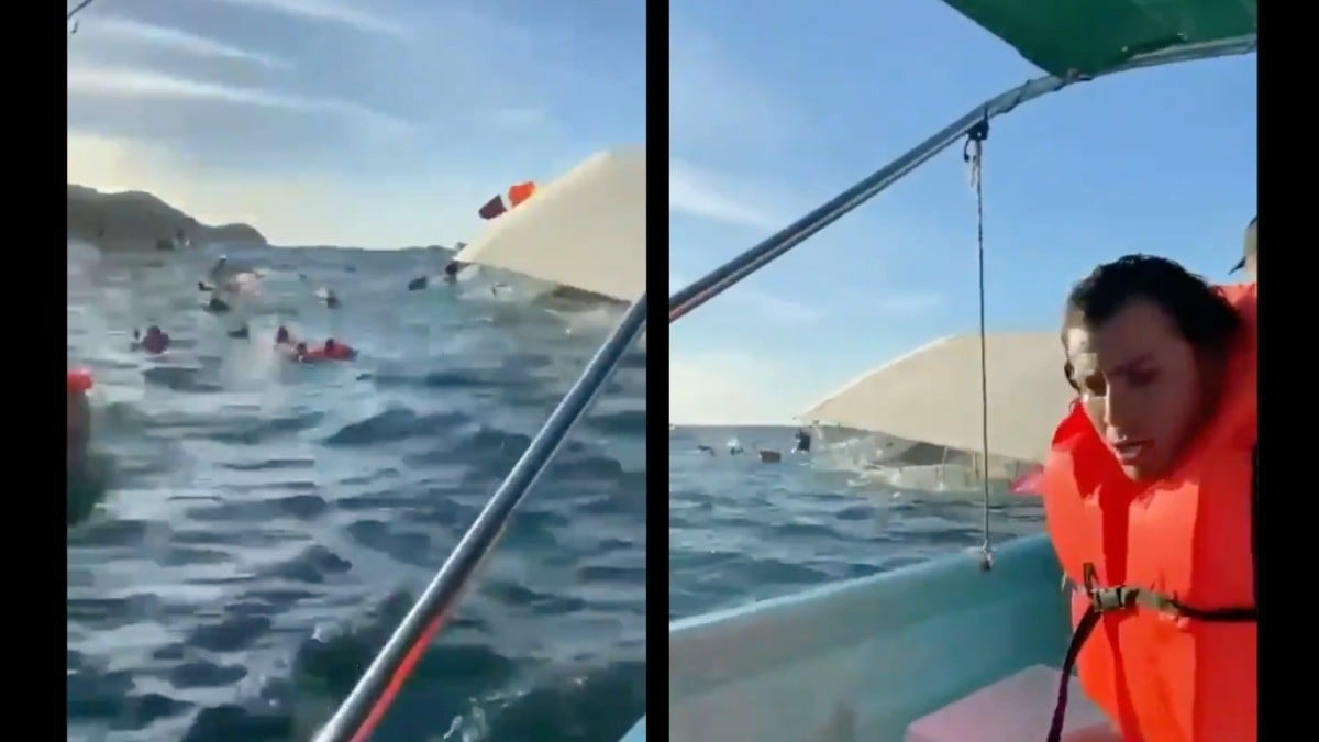 Se hunde embarcación en Puerto Vallarta