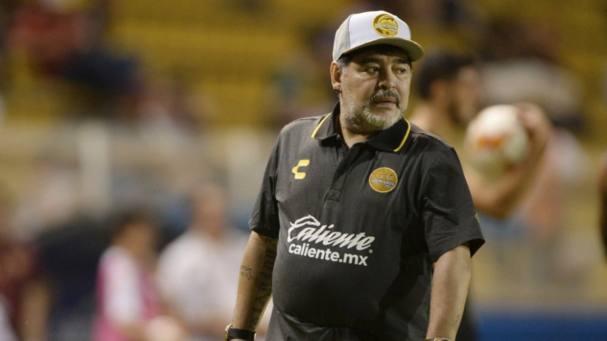 Maradona guardó parte de su dinero en México