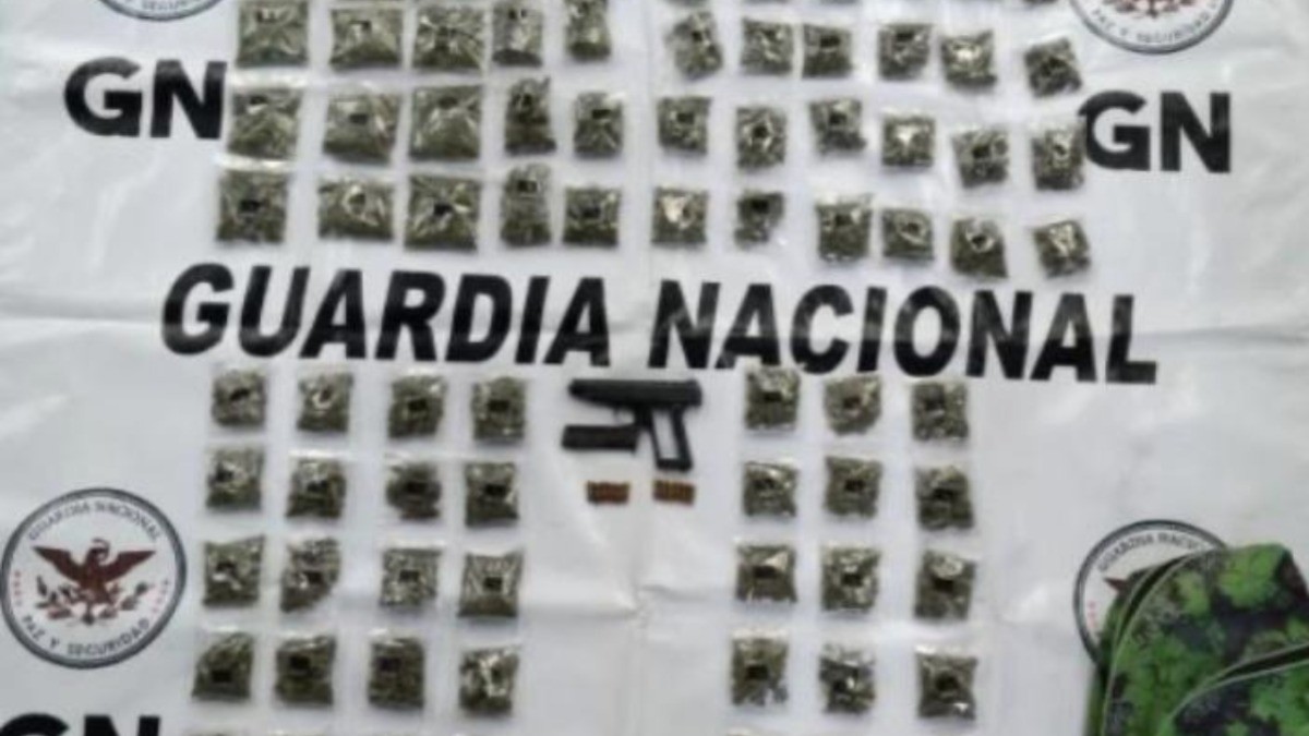 Aseguran en operativo 739 mil dosis de droga y 690 armas