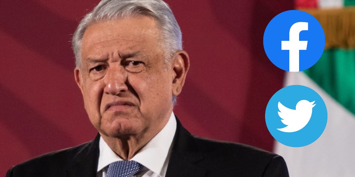 Propone AMLO crear una nueva red social por la censura de Facebook y Twitter