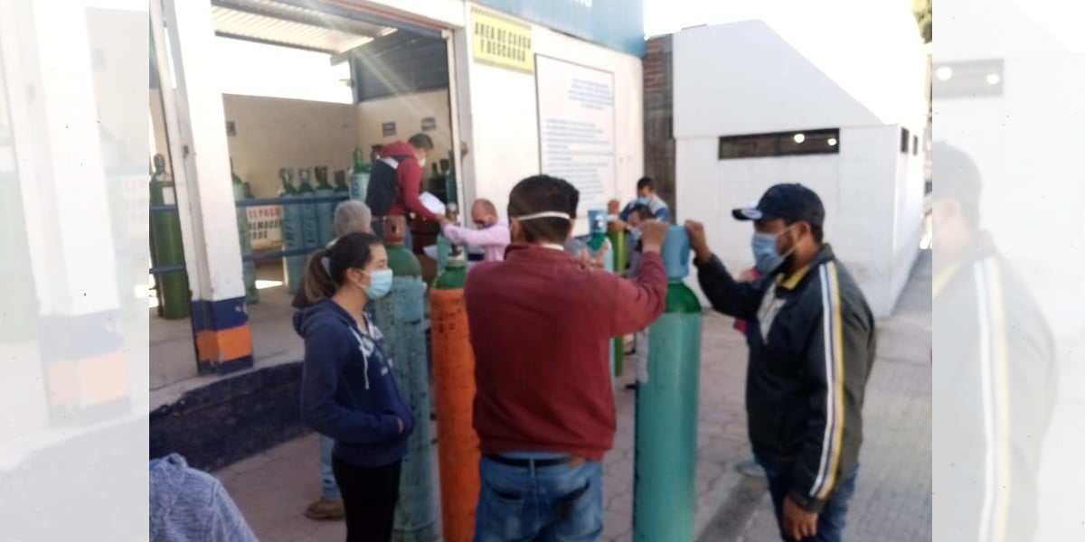 Analiza Municipio de León distribución gratuita de oxígeno medicinal