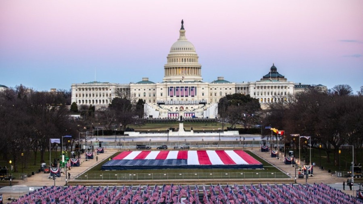 Arriban Joe Biden y Kamala Harris al Capitolio para su investidura