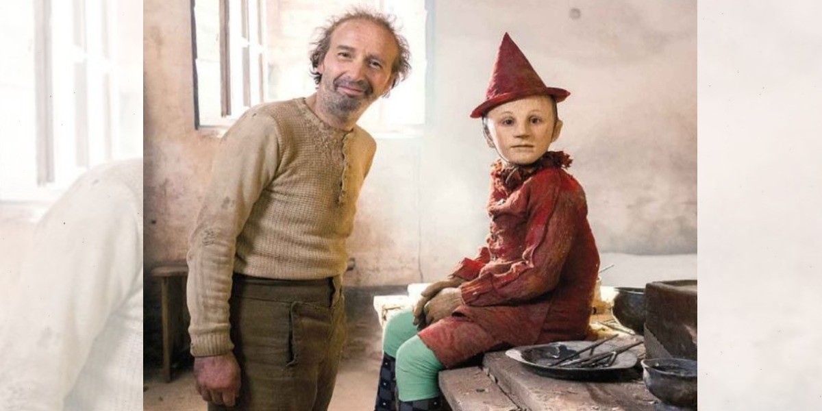 Roberto Benigni de Pinocho a Geppetto