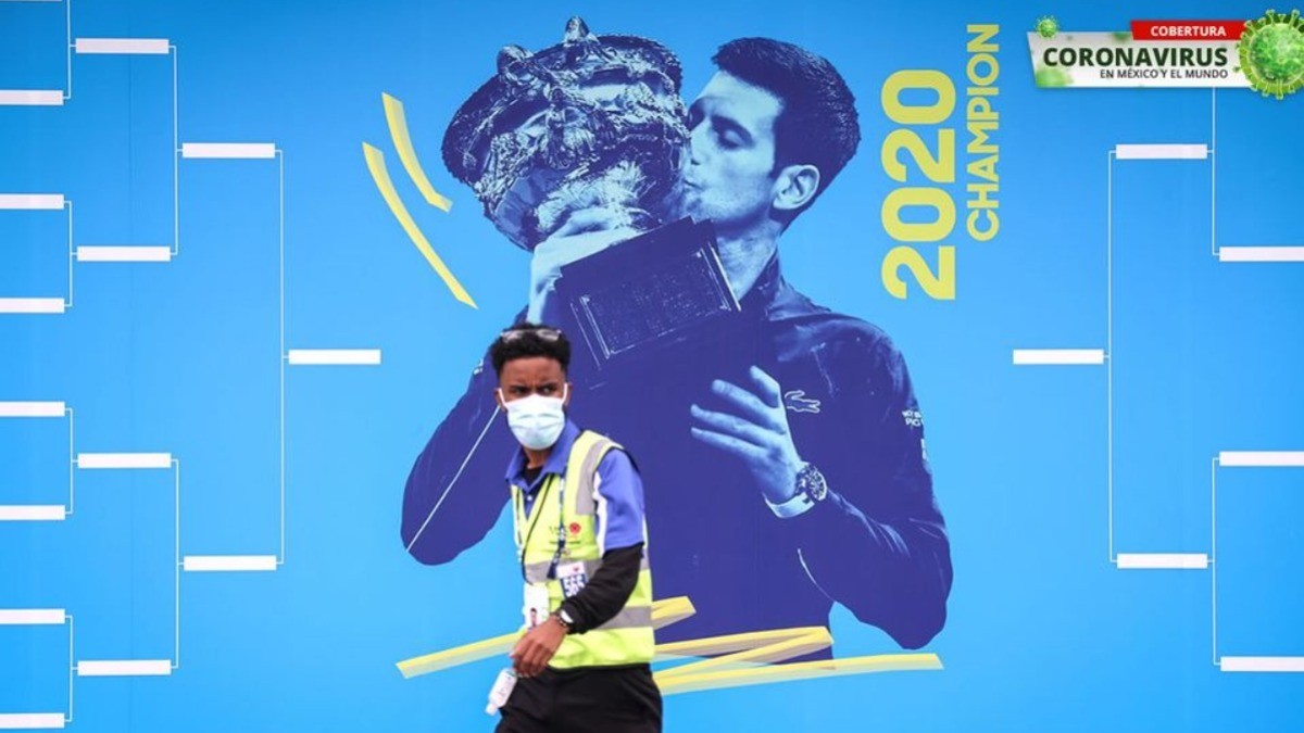 Detectan caso de COVID-19 en Abierto de Australia