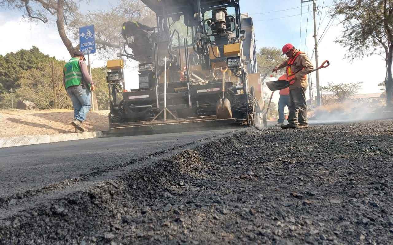 Continúan acciones en obra del bulevar Vicente Valtierra