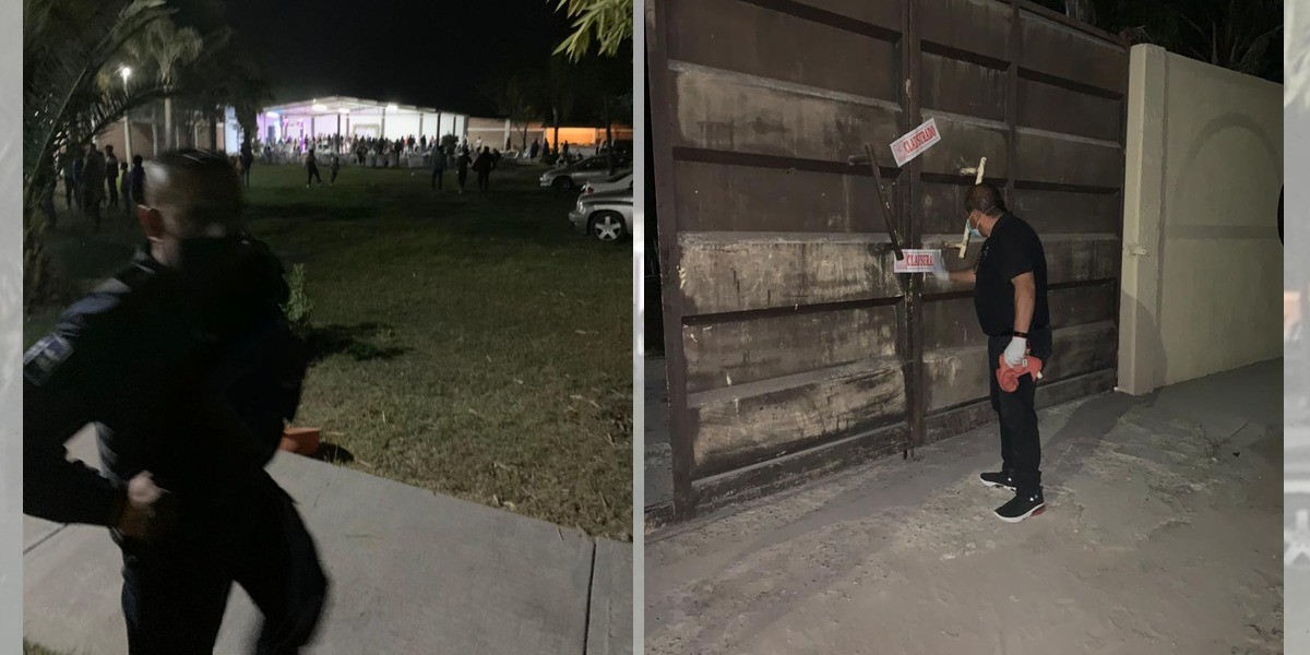 Clausuran fiesta de XV años con 300 invitados en ‘San Pancho’