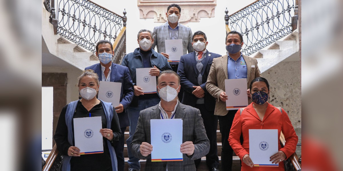 Municipios de Guanajuato firman convenio para mejorar su seguridad