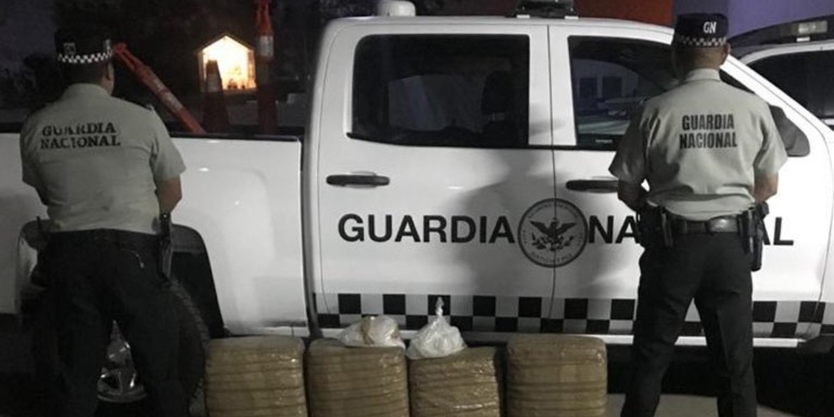 Detienen a elementos de la Guardia Nacional con marihuana