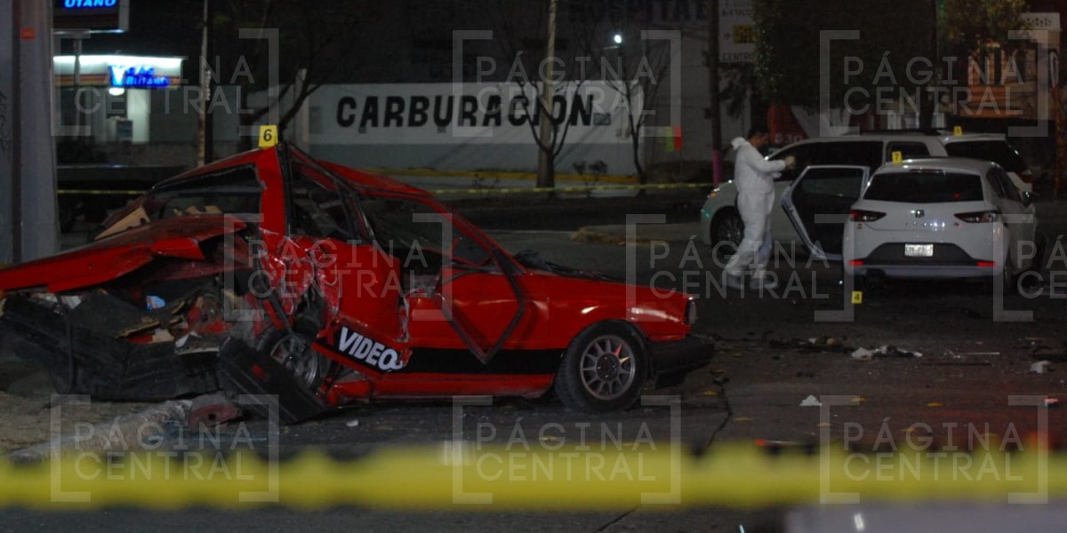 Conductor ebrio asesina a uno y lesiona a cuatro en accidente vial