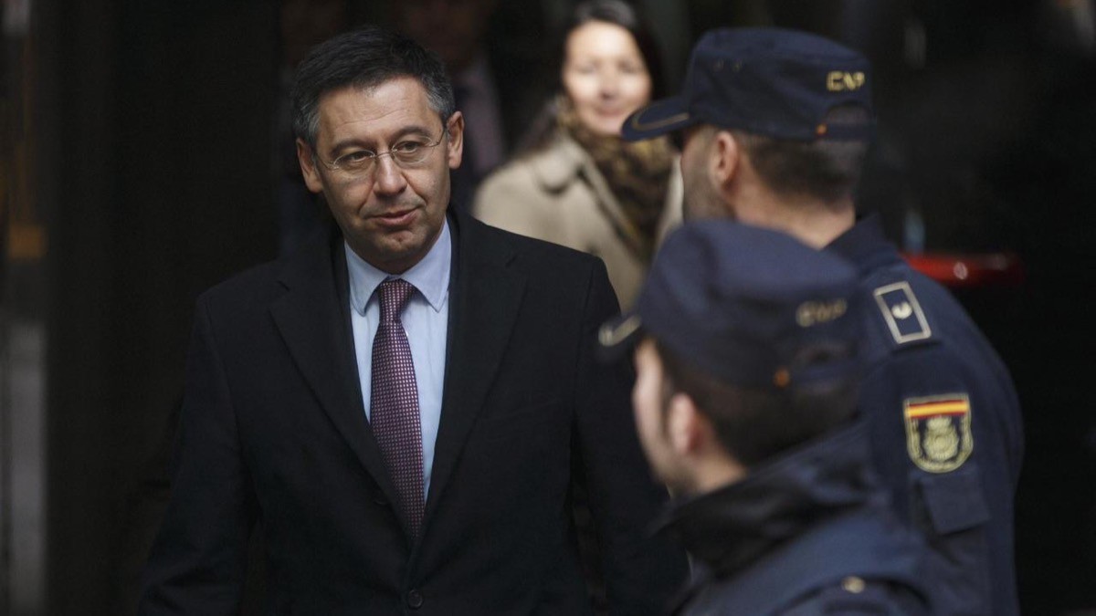 Bartomeu es puesto en libertad provisional con cargos