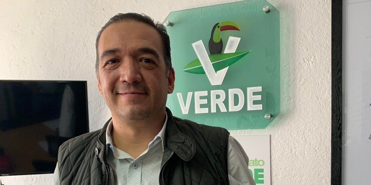 Va Sergio Contreras por candidatura del PVEM a la alcaldía de León