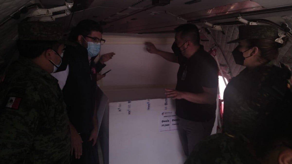 Llegan dosis de vacuna Sinovac a Guanajuato