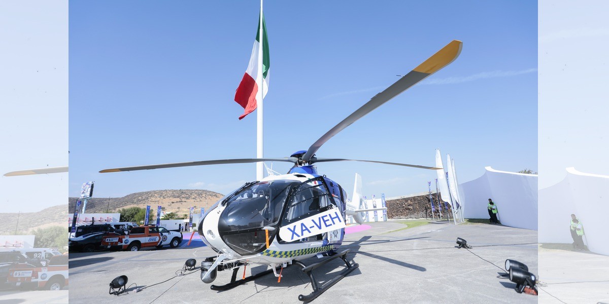 Vigilan León con nuevo helicóptero