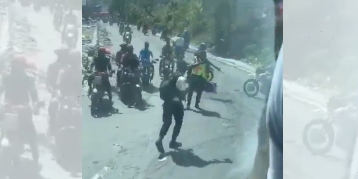 #VIDEO | Banda armada en Haití intercepta a Selección de Belice