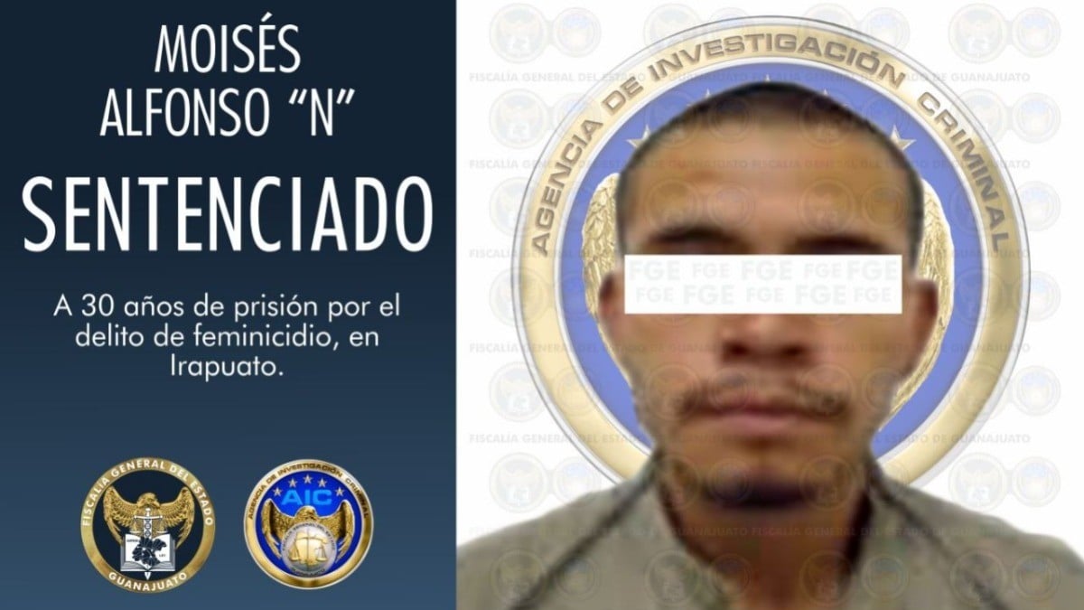 Condenan a 30 años de prisión a hombre por asfixiar a su pareja