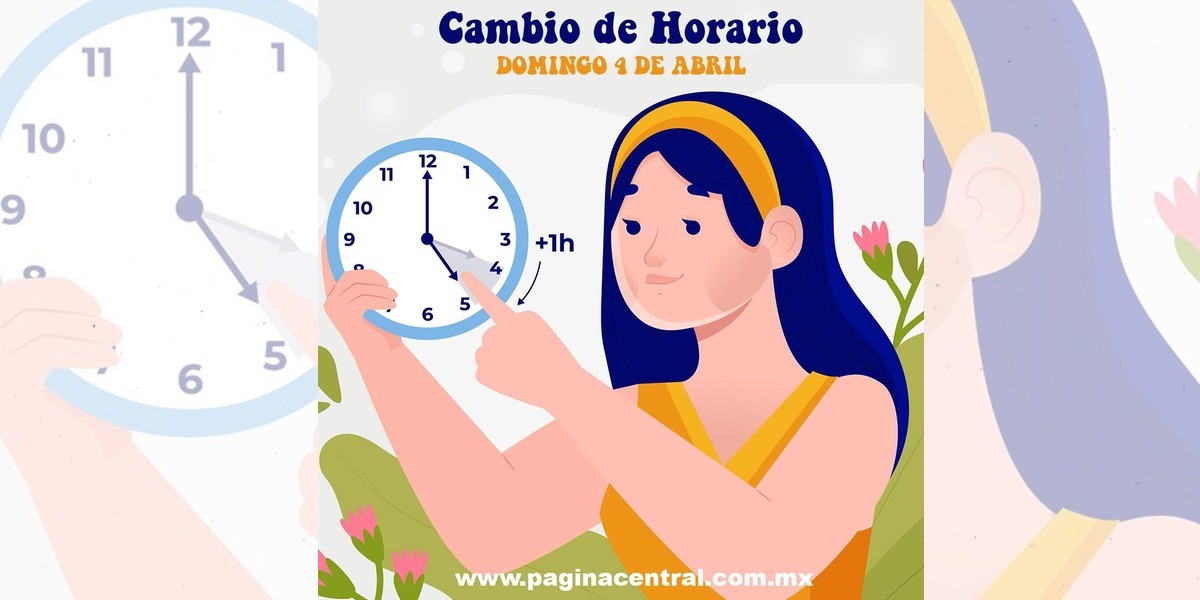 ¡No olvides adelantar una hora tu reloj esta noche!