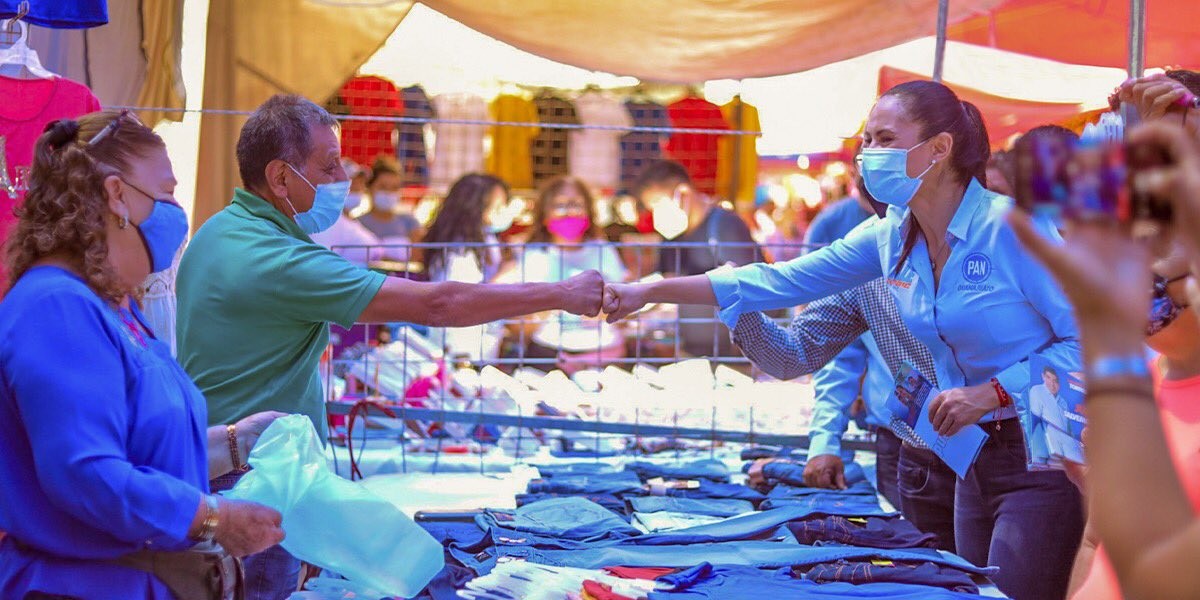 Ale Gutiérrez propone apoyos a comerciantes y rutas exprés