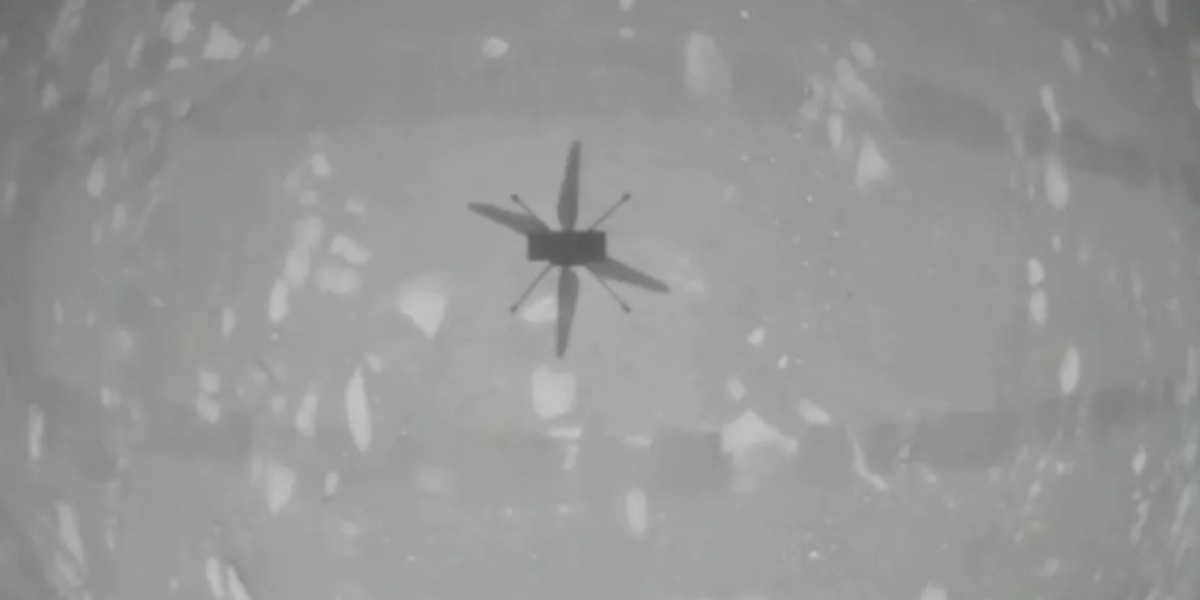 Ingenuity completa primer vuelo en el planeta rojo