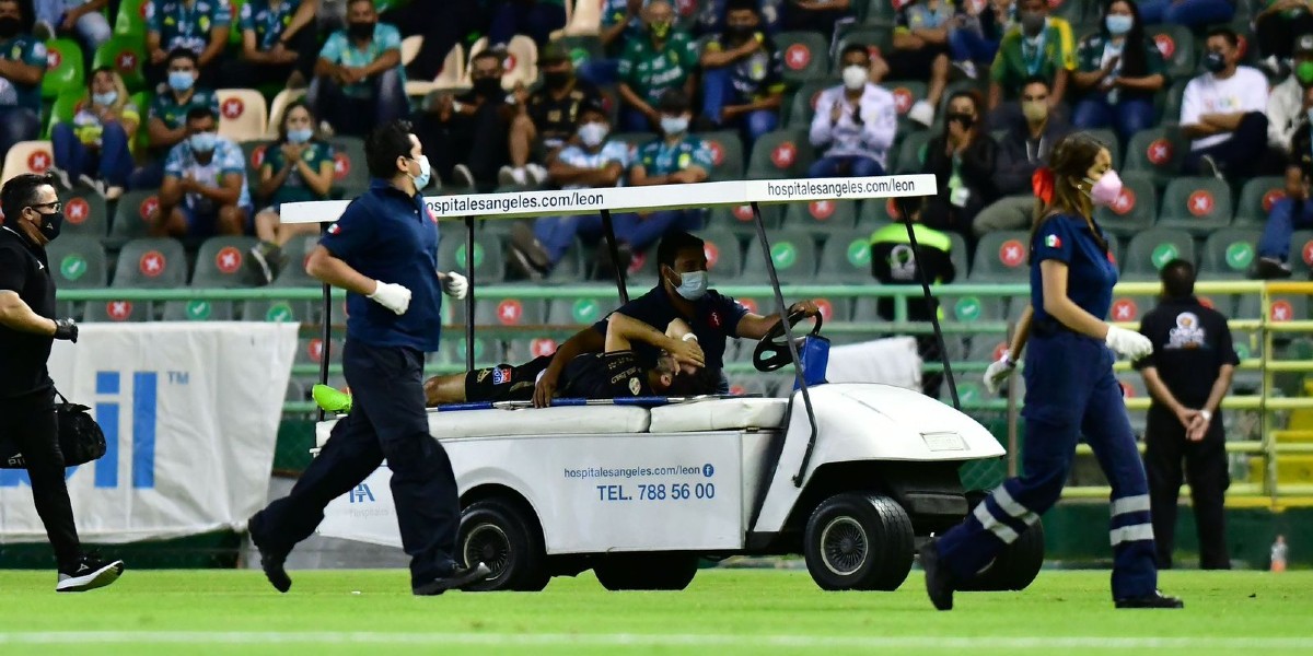 Navarro se perdería el resto del torneo con el Club León