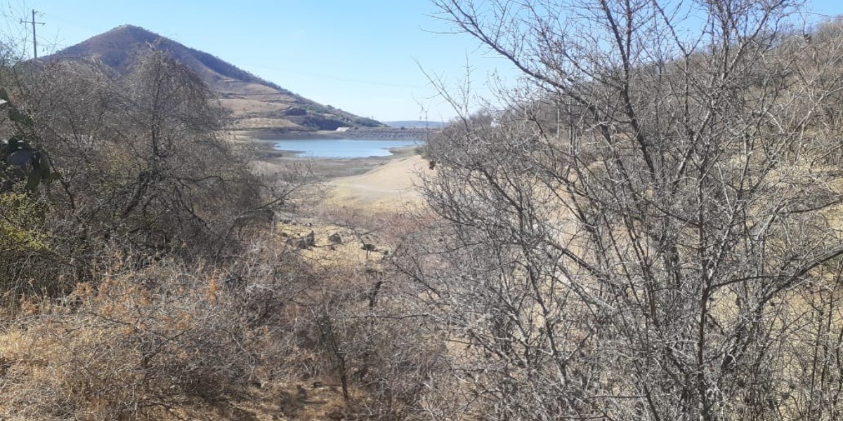Sequía también afecta embalses de León
