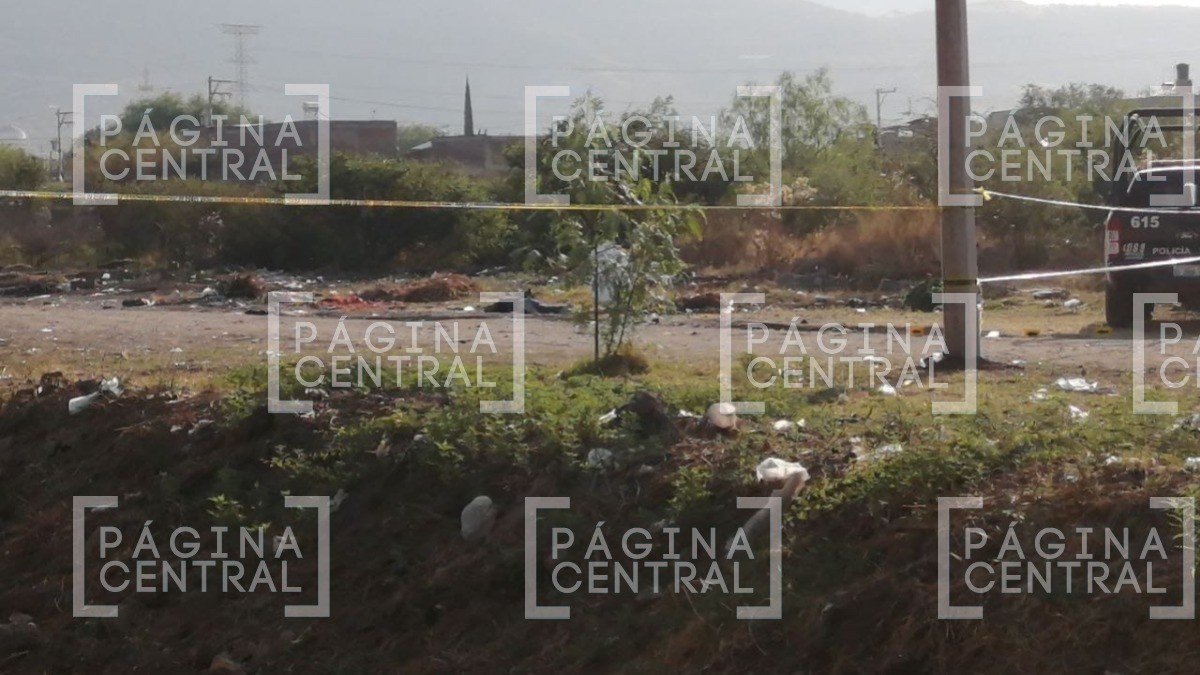 Hallan cuerpo en baldío en Portones del Carmen