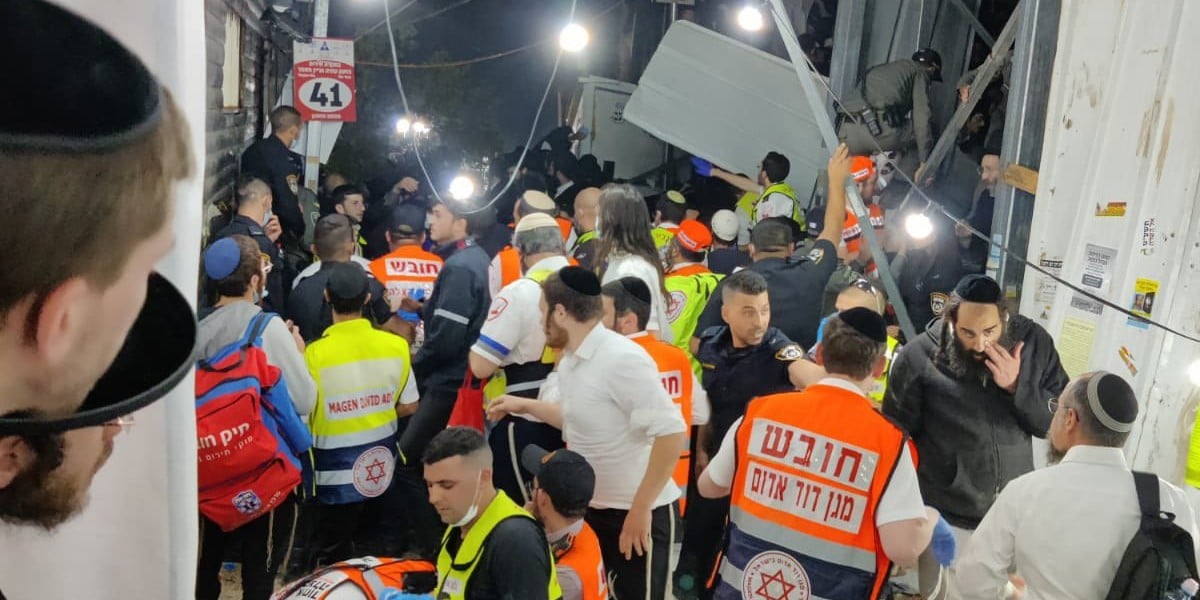 #VIDEO | Estampida humana deja por lo menos 45 muertos en Israel