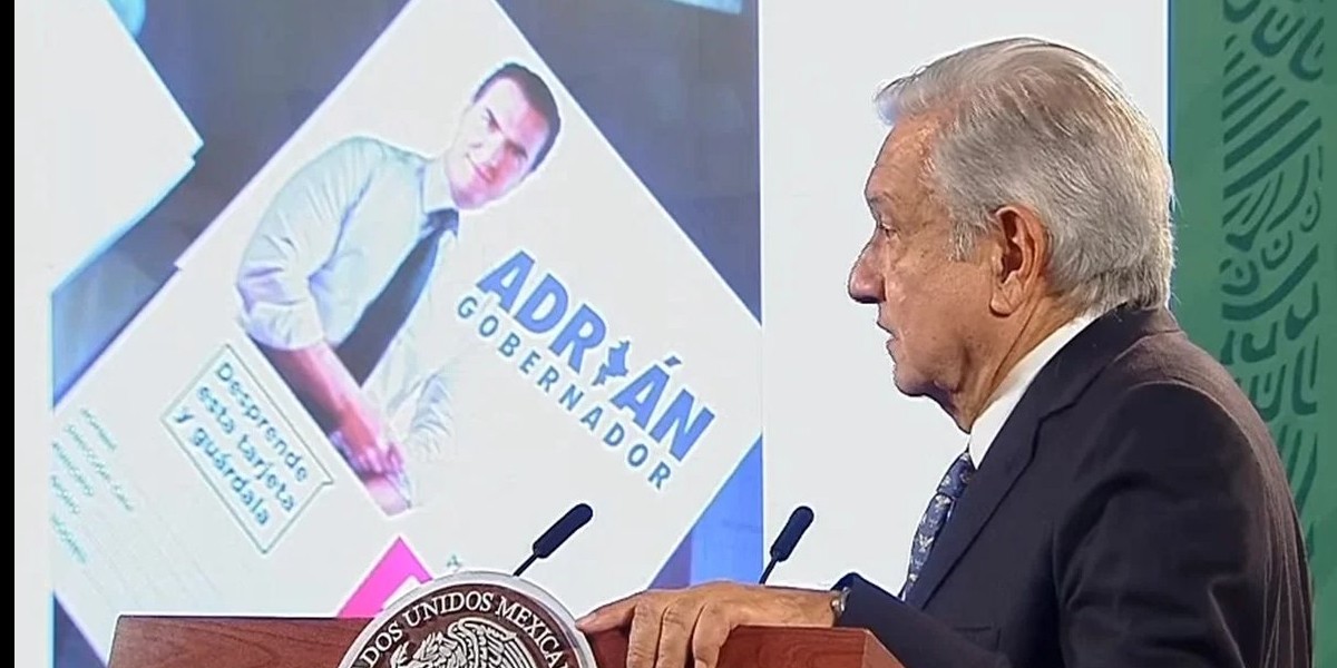 Acusa AMLO a candidato de Nuevo León de comprar votos