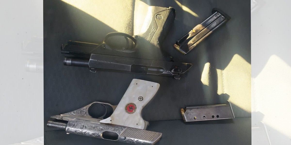 Captura Policía de León a tres hombres con armas de fuego