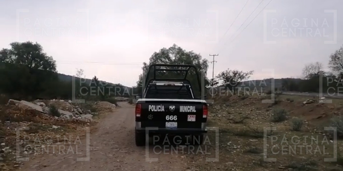Encuentran cuerpo calcinado camino a Comanja
