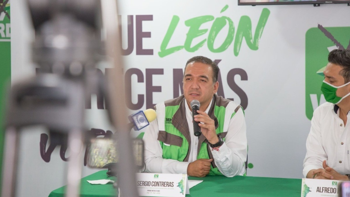 Asegura Sergio Contreras que ganará la elección por cinco puntos