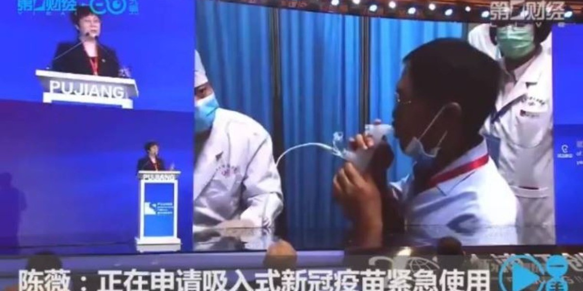 Avalan en China vacuna inhalable de CanSino; esperan que pronto llegue a México