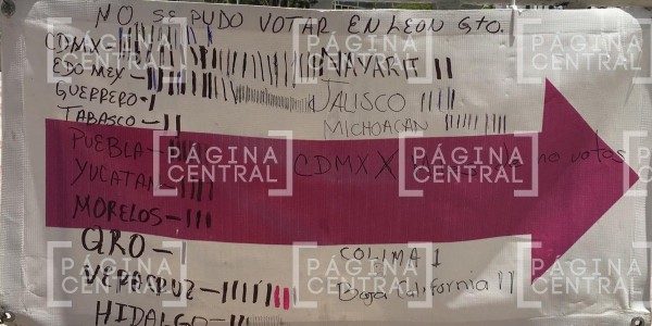 Foráneos no pudieron votar en casillas especiales por ser ajenos a circunscripción 2