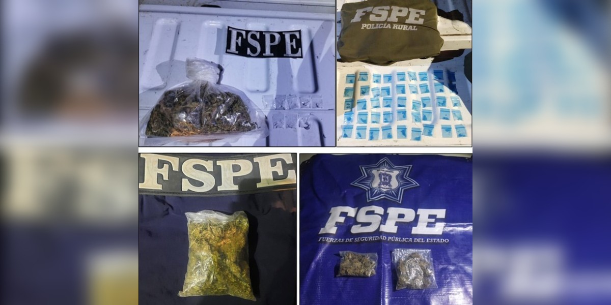Más de 5 mil 500 dosis de drogas decomisadas por Guanajuato Seguro