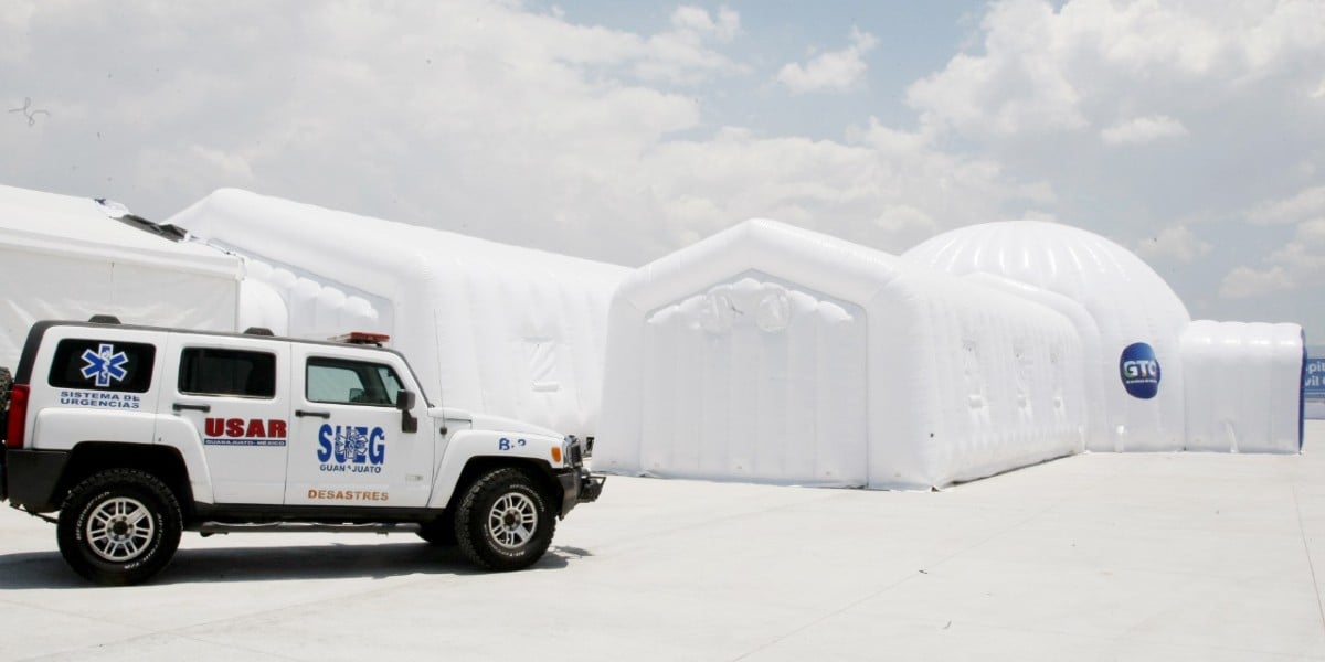 Celebra un año en funcionamiento el Hospital Móvil de Atención COVID