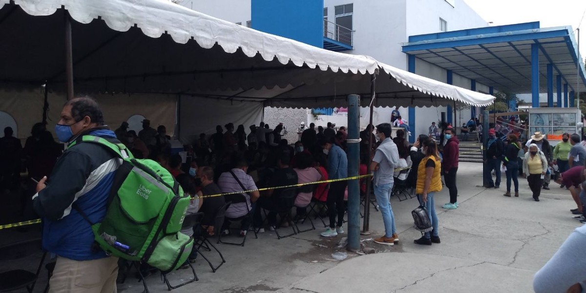 Marcha con poca afluencia vacunación de 40 a 49 años en León