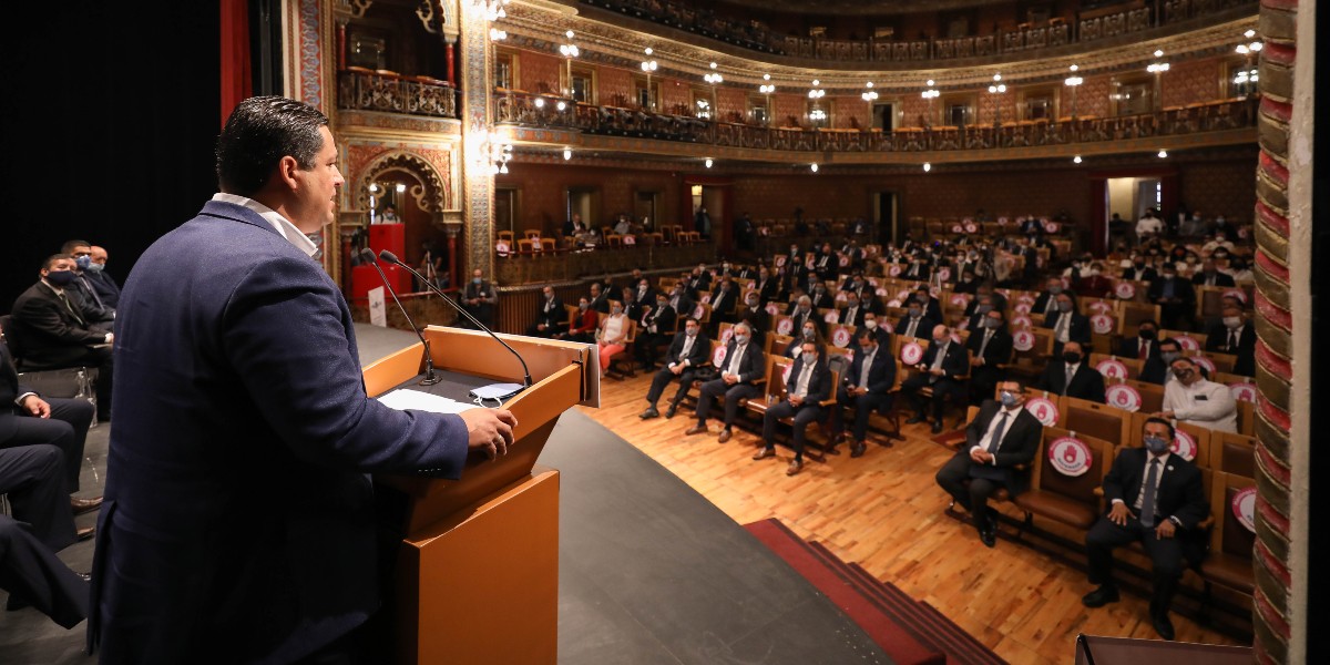 Reitera Diego Sinhue importancia de la obra pública para su gobierno