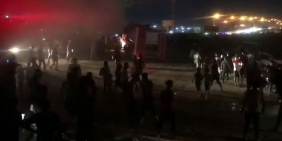 Suman 64 muertos tras incendio en hospital COVID-19 de Irak