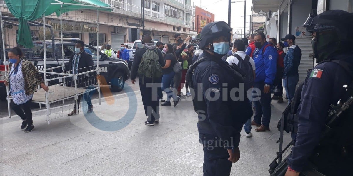 Impiden instalarse a comerciantes en ‘tianguis’ de Celaya