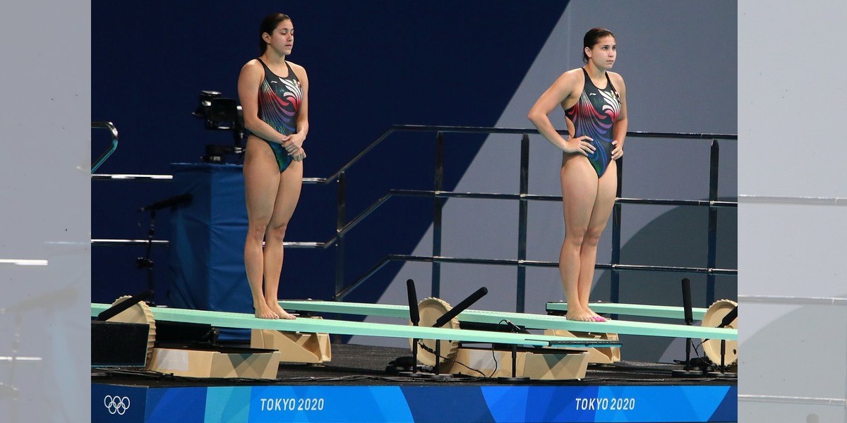 Dolores Hernández y Carolina Mendoza ‘arañan’ podio en trampolín sincronizado