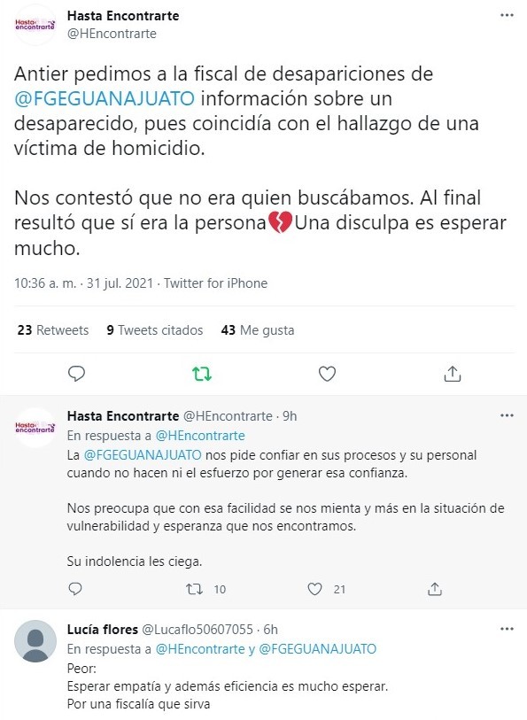 Exigen buscadoras compromiso y seriedad por parte de la FGE