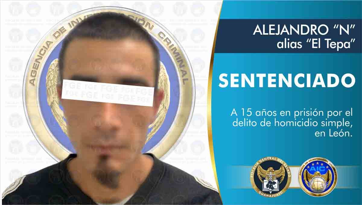 Condenan a El Tepa a 15 años de prisión