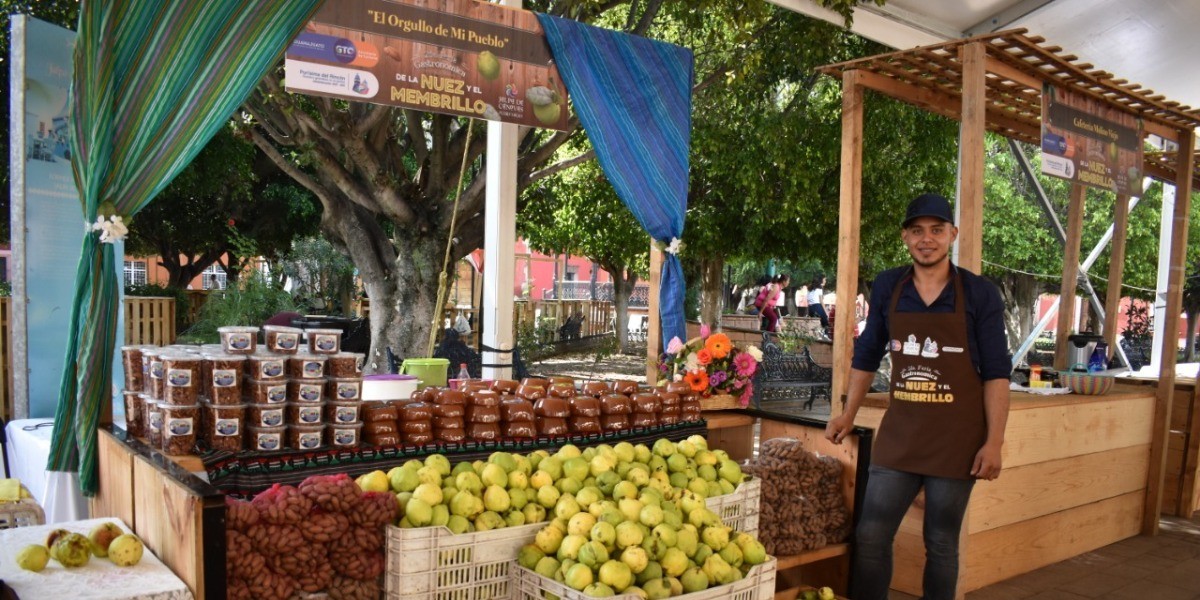 Todo listo para la 3ra. Feria Gastronómica de la nuez y el membrillo