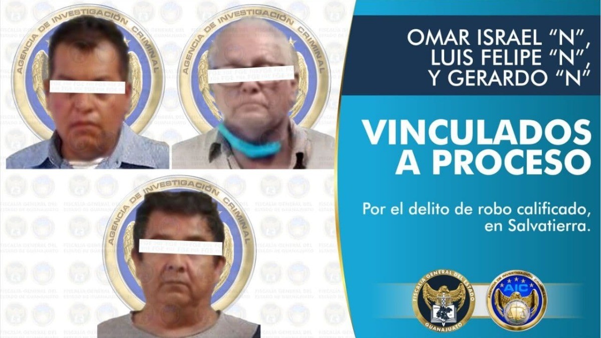 Capturan a tres hombres por robo millonario a camión de valores en Salvatierra