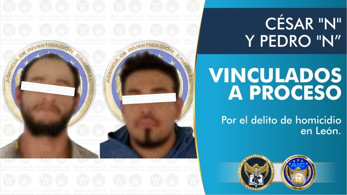 Vinculan a proceso a dos hombres acusados del homicidio de un menor