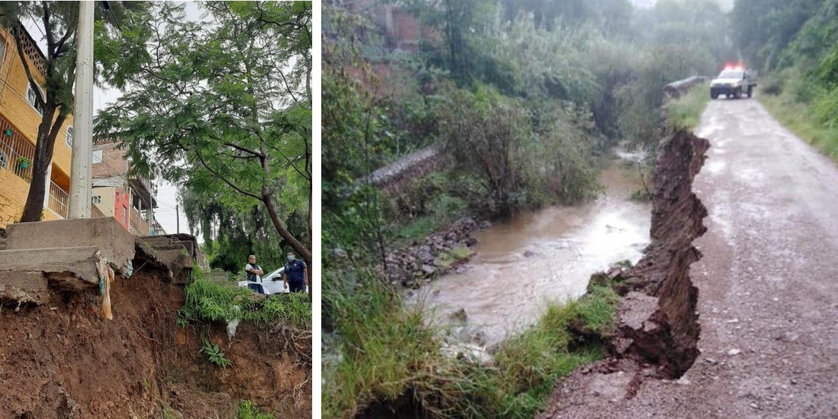 #VIDEOS | Tormenta inunda viviendas, calles y túneles en la capital
